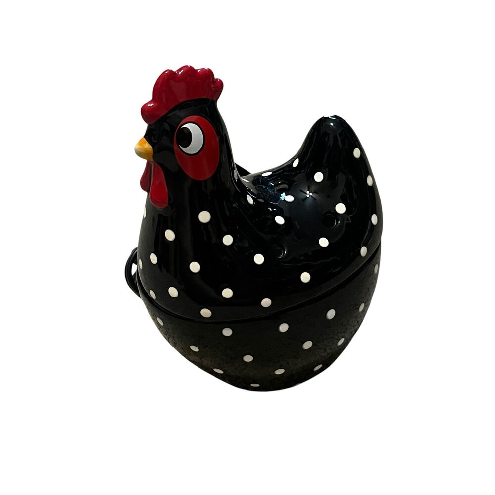 Scentsy Black Chicken Rooster Wax Warmer